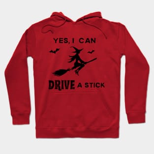 Yes, I Can Drive A Stick Hoodie